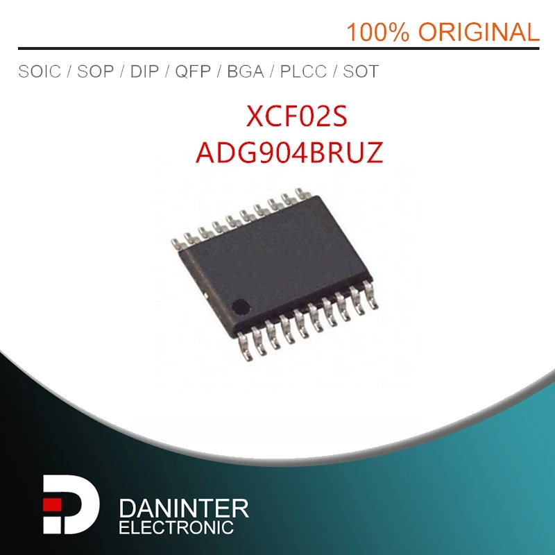 

5Pcs/Lot XCF02S XCF02 XCF02SVOG20C XCF02S ADG904 ADG904BRUZ ADG904BRU ADG904BRUZ-R TSSOP20