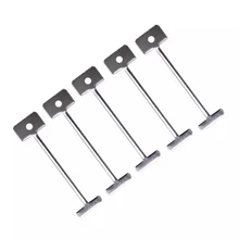 

100Pcs Tile Leveling System For Tile Laying Reusable Steel Needles Flooring Replaceable Pin Tiling Construction Tools