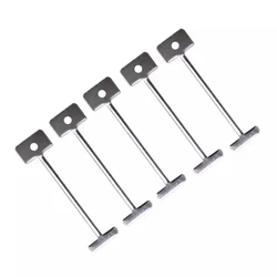 Système de nivellement de carreaux pour pose de carreaux, aiguilles en acier réutilisables, outils de Construction de carreaux à broches remplaçables, 100 pièces 