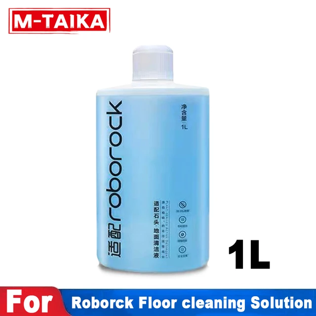 Liquide de nettoyage de sol 1l, pour Robot aspirateur Roborock