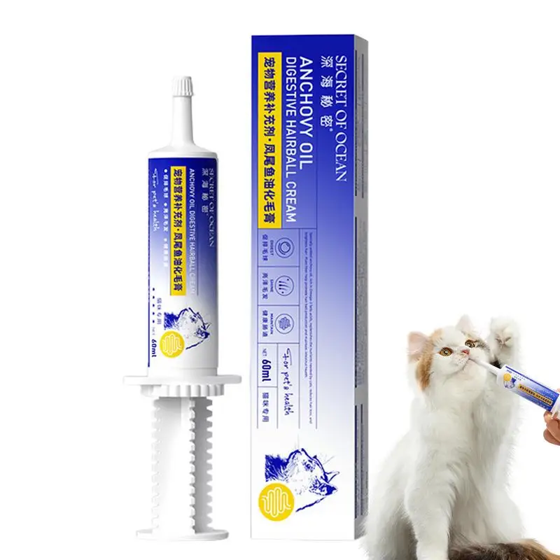 

Hairball Cream Hairball Supplement Gel Anti Hairball Control Supplement Natural And Effective Hairball Gel For Healthy Tissue