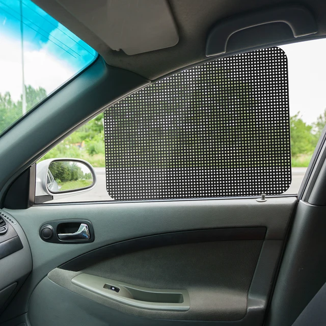 Car Rear Windows Side Blocks Cover 1 Pair Sunshade Protector Front Window Sunshade Cover UV Protection for Car Window Baby 2