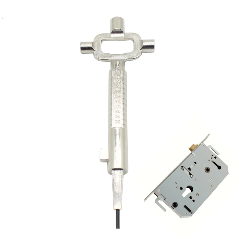 

Sliver Locks mith Tool Multi Purpose Cylinder Gauge Cam Turner Spindle Turner