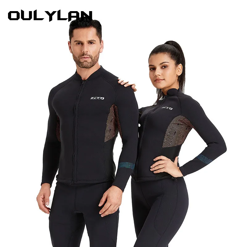 

Diving pants split wetsuitS 1.5 mm neoprene wetsuitS for men and women jacket top sunscreen adult surfing wetsuit