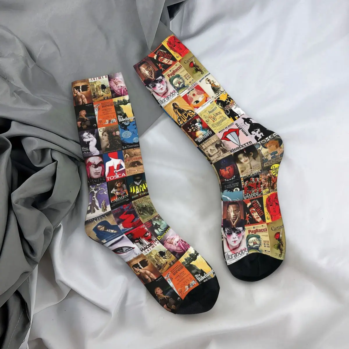 Opera stockings Thickened thermal stockings Men's and women's stockings, For Unisex