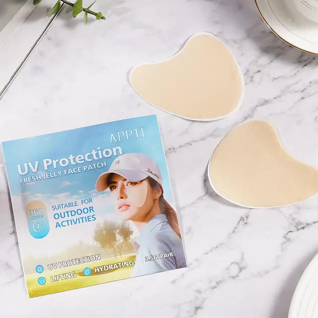 자외선으로부터 골프 애호가의 피부를 보호하는 혁신적인 페이스 패치