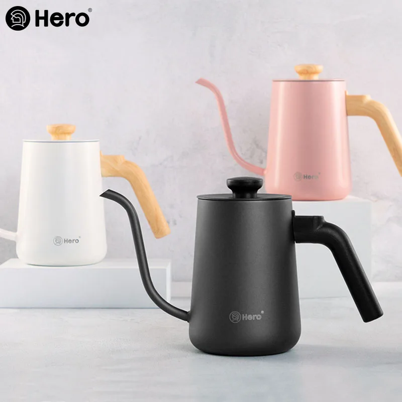 Hero Smart Electric Coffee Kettle Gooseneck 600ML 220V Heating