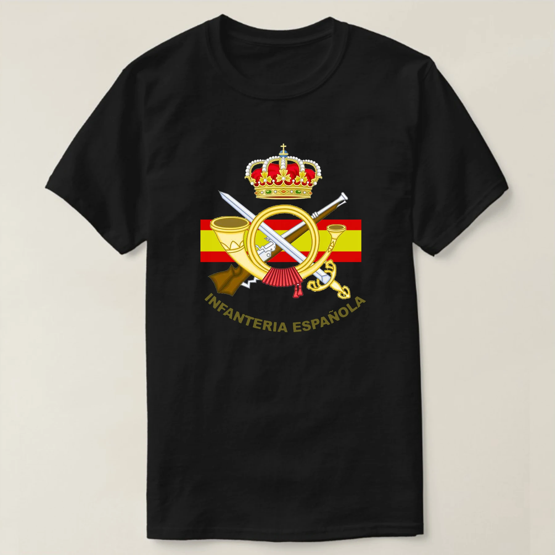 

Spanish Infantry Premium Mens T Shirt. High Quality Cotton, Loose, Large Sizes, Breathable Top, Casual T-shirt S-3XL