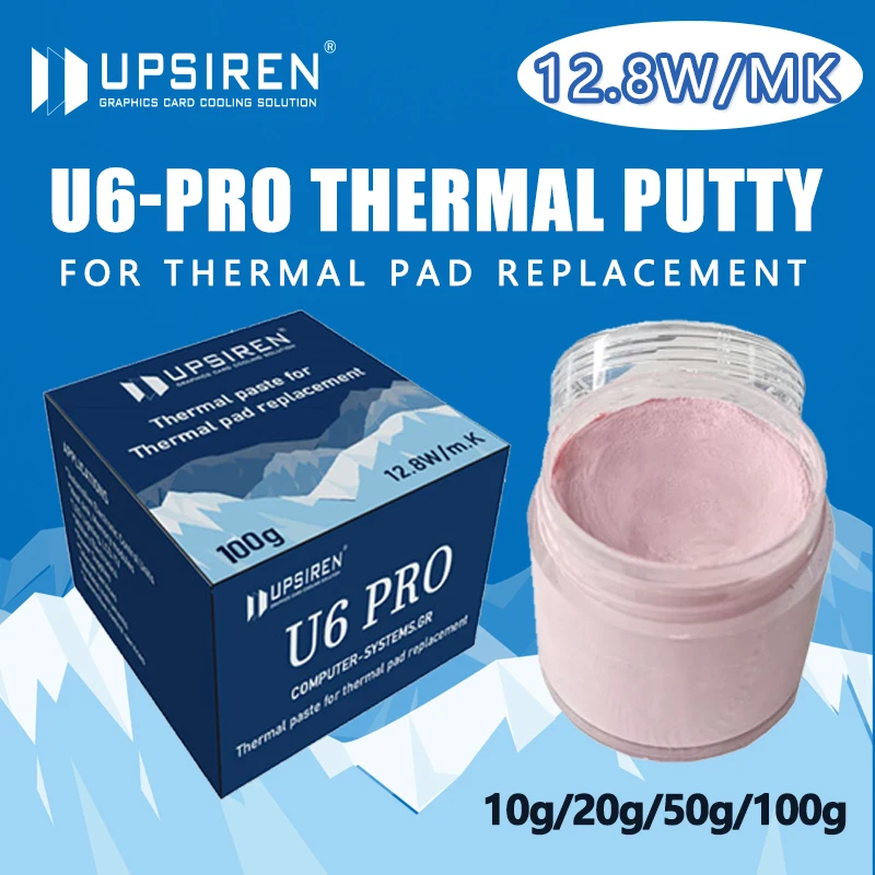 UPSIREN U6 PRO Thermal Putty GPU BTC Graphics Card Thermal Pad