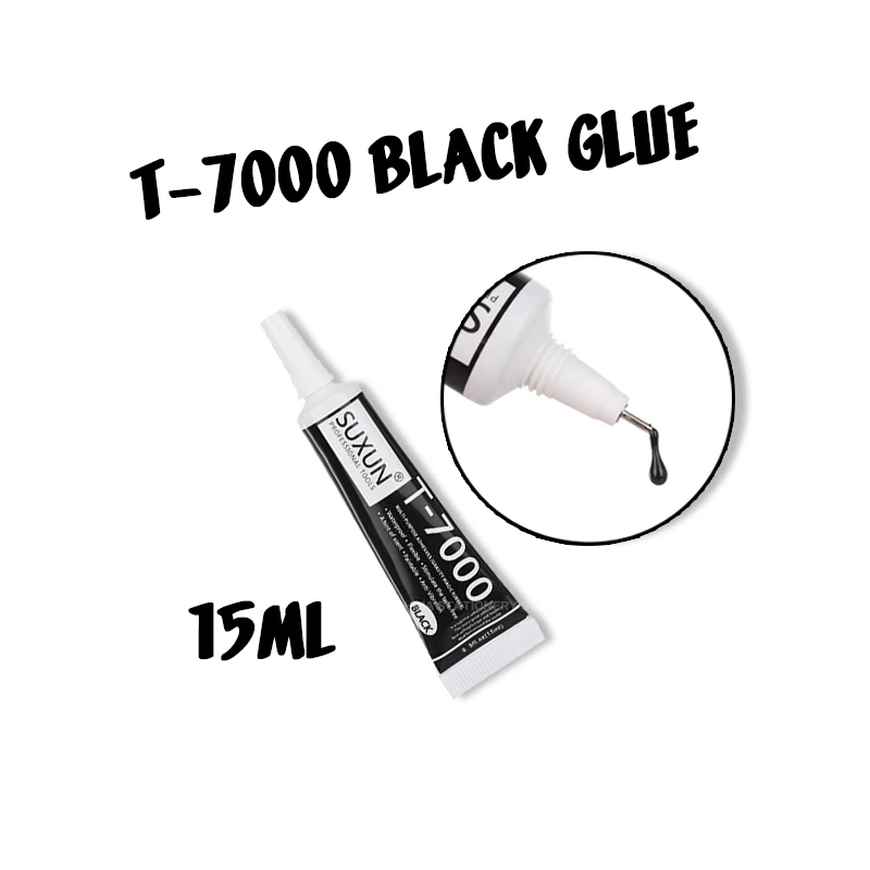 Liquid Glue T7000 15ml Multifunctional DIY Mobile Phone Screen Frame Epoxy Sealant Super Black