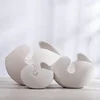Ceramic Vases for Flowers Home Decoration Nordic Creative Modern White Eggshell Shape Household Natural Enjoy Slow Living 3
