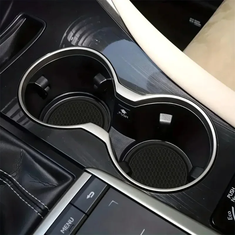Universal Car Cup Holder Water Bottle Holder Non-slip Waterproof Rubber Cushion Coaster Auto Interiors Accessories 2PCS cup holder coasters,car coaster pads