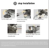 220V 110VIntelligent Oil Press Automatic Household Stainless Steel Hot Cold Oil Extraction Machine Home Commercial Oil Maker 5