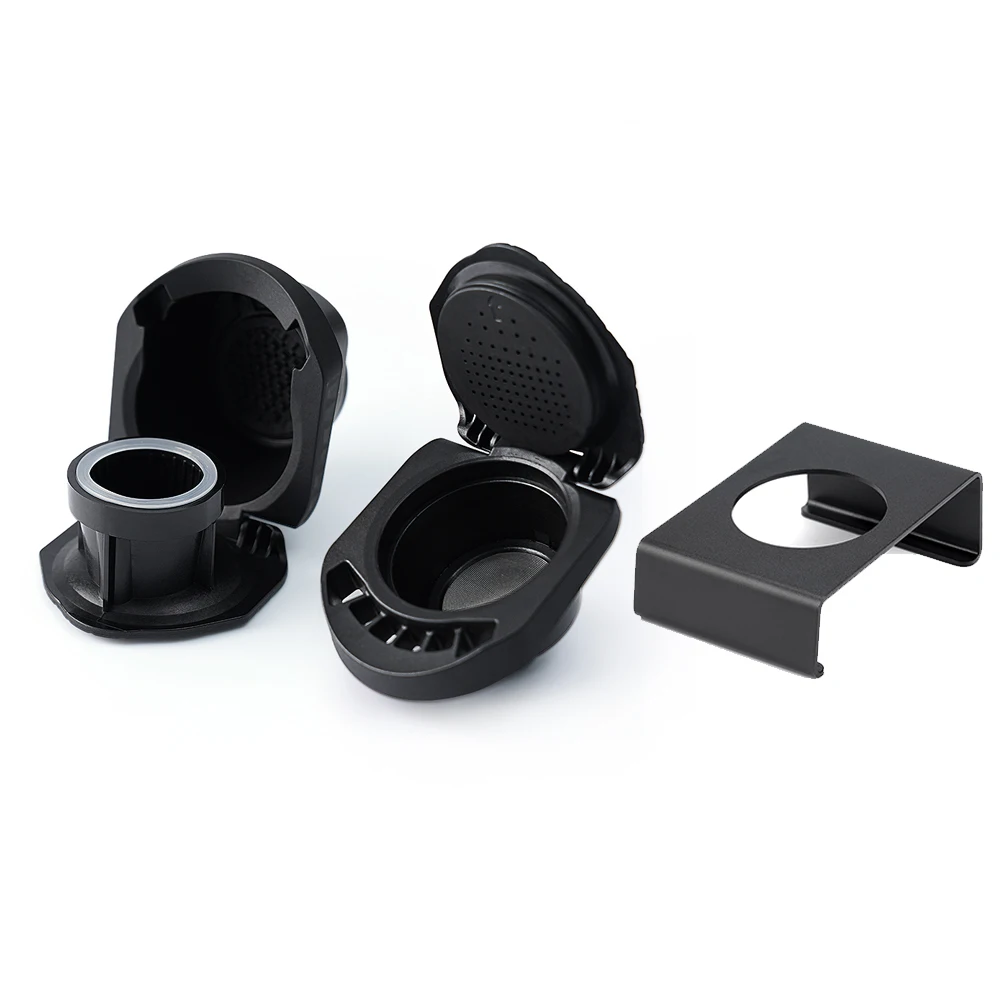 Convertitore Cialde Per DolceGusto - Adattatore Per Cialde Nespresso, Riutilizzabile, In Acciaio - Foto 7