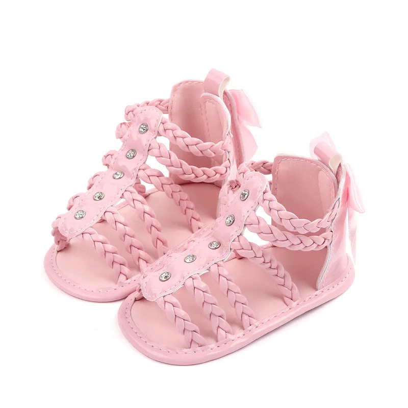 Infant Baby Girl Sandals Soft Sole Footwear for 1 Year