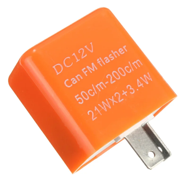 LED Flasher Relay - 2-Pin Electronic Flasher, Adjustable Flash - Foto 6