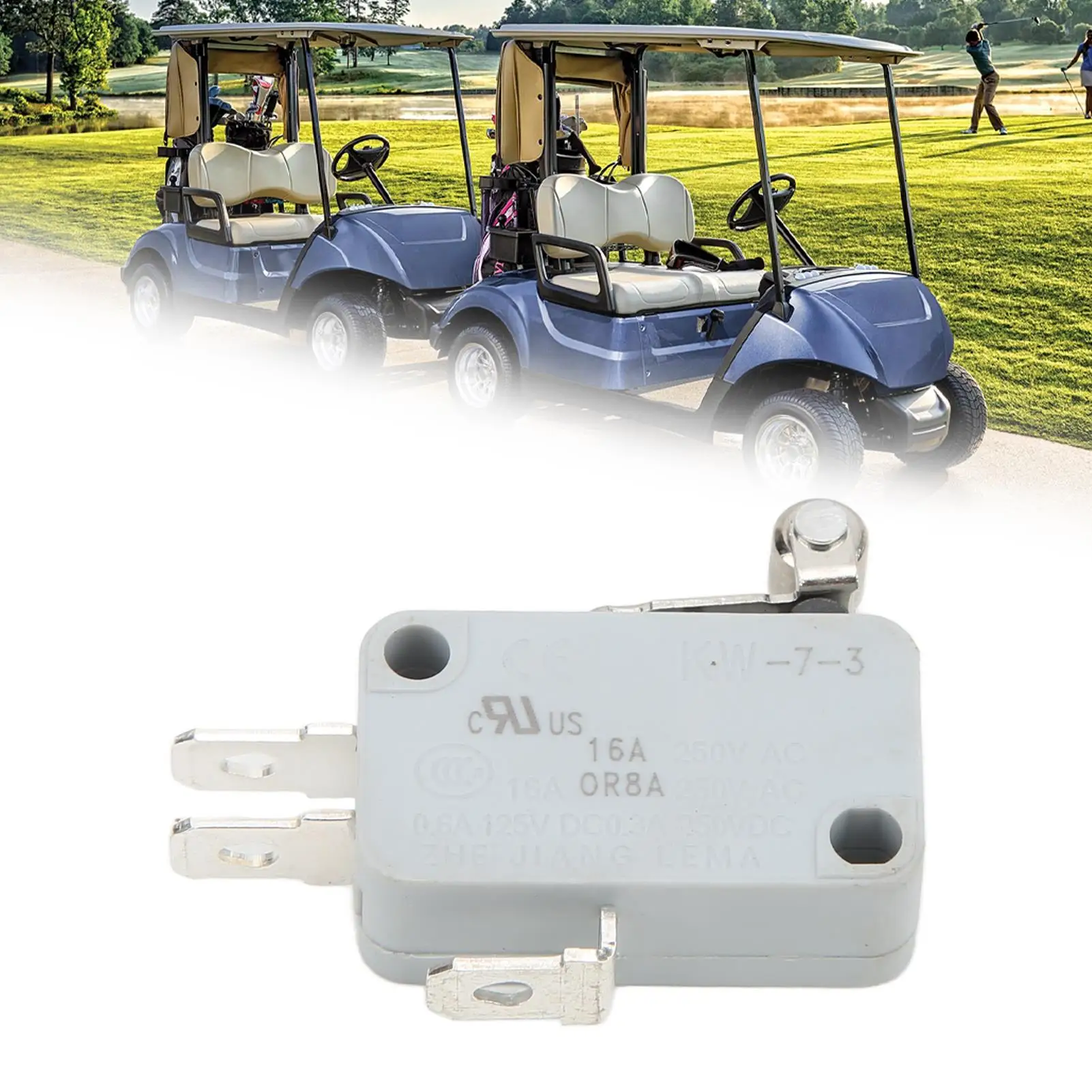 가속 마이크로 스위치, 클럽 카 및 ezgo 가스 카트용, 녹슬지 않는 교체, 25861G01