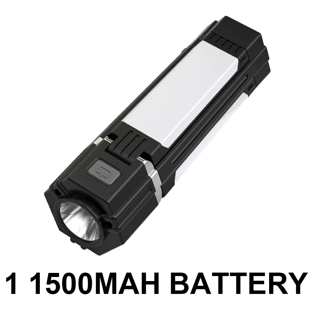 접이식 LED 캠핑 조명, 접이식 텐트 조명, USB 충전, 휴대용 다기능 토치, 하이킹 비상