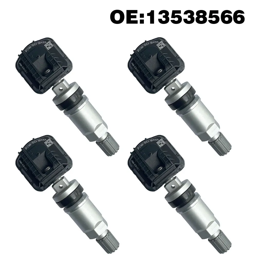 4PCS 13538566 TPMS Tire Pressure Monitoring Sensor For Buick Envision 2.0L 433Mhz