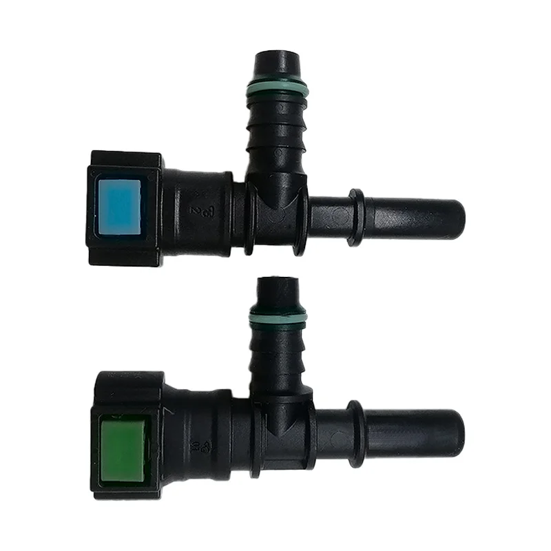 7.89mm 7.89 ID8 ID9 Tee connector Fuel line quick release connector 2pcs