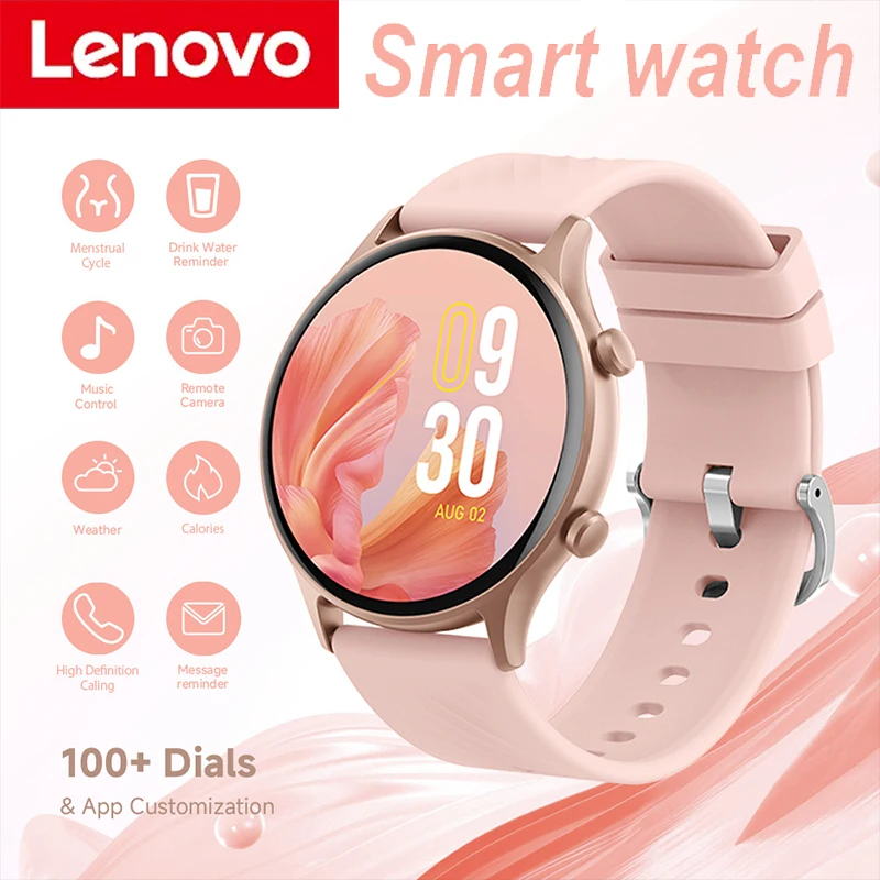 

Смарт-часы Lenovo ZL73E с дисплеем, Bluetooth, пульсометром и ЭКГ