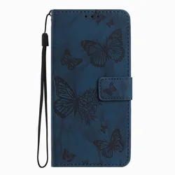 Chic Flip Wallet Phone Case with Photo Frame for Huawei nova 8i (Blue OJ)