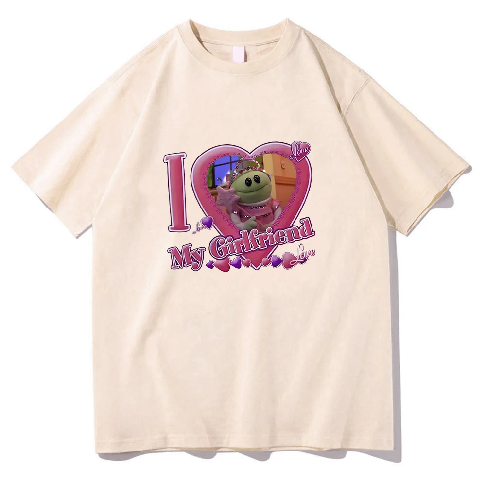 

Nanalan Who's That Wonderful Girl Tshirts I Love My Girlfriend Graphic Printing Tee-shirt Cotton Soft Women/Men T-shirt Kawaii