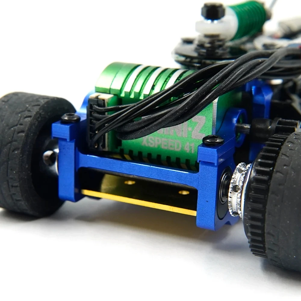 Mini-Z モーターチェッカー+MR03LMアルミマウントセット　れもん Mini-Z モーターチェッカー+MR03LMアルミマウントセット れもん