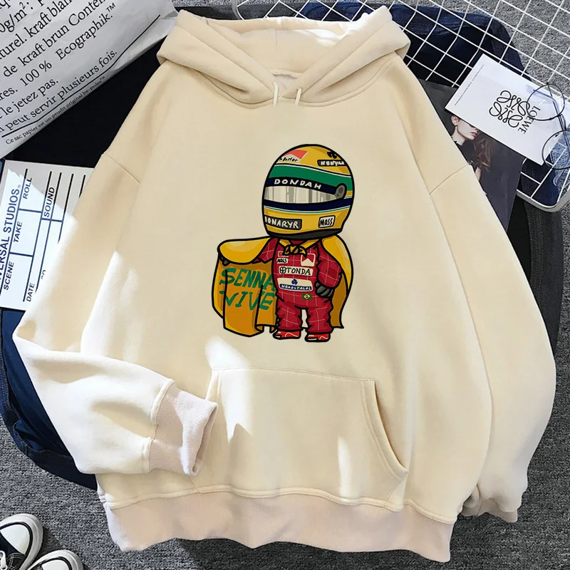 Ayrton Senna Hoodies Men Graphic Printed 2022 Male Hoody Printed Graphic Streetwear 4