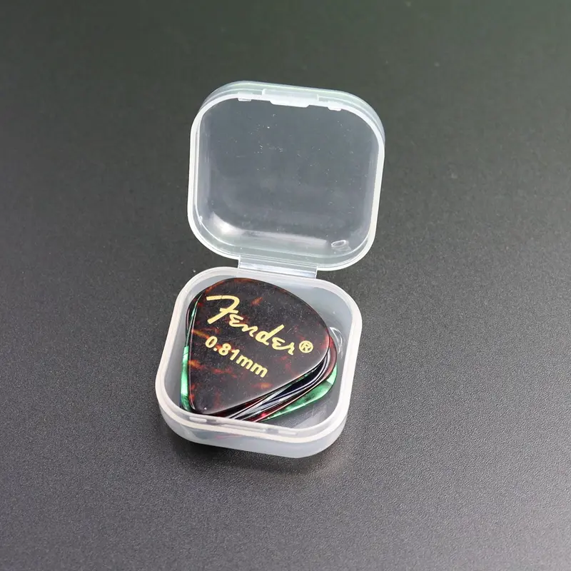 20&50&100 Pcs Acoustic Electric Guitar Picks Plectrum Celluloid Guitar Picks Accessories with Box Thickness 0.46mm-0.96mm - Image 7