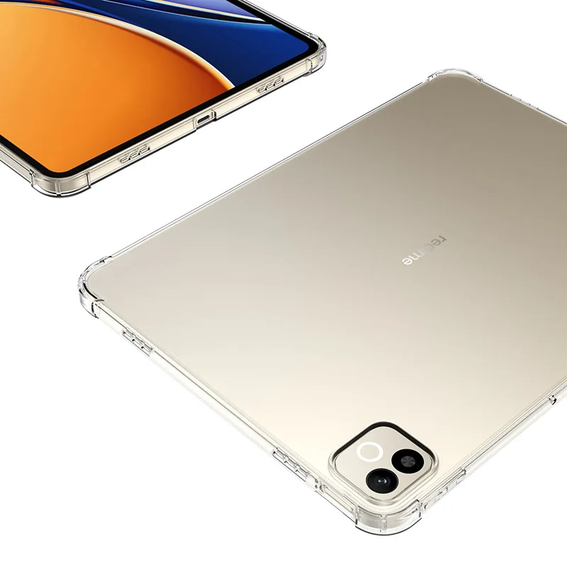 Shockproof Clear TPU Tablet Cover Case - Soft Protective Skin