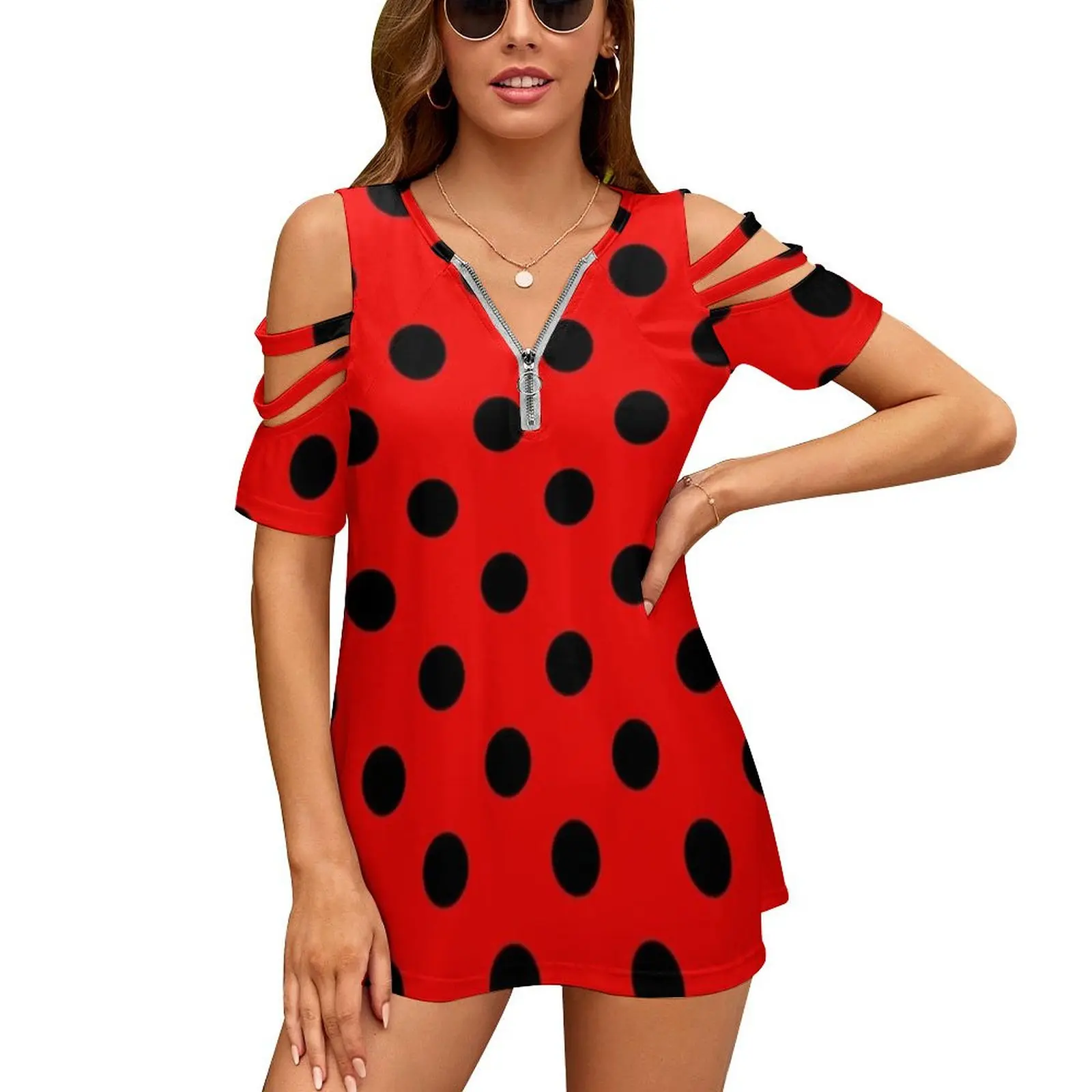 Play It Cool Polka Dot Overalls - 30% OFF