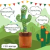 A talking cactus toy that can be charged, recorded, and repeated. Suitable for Spanish, English, and Arabic voice changer 1