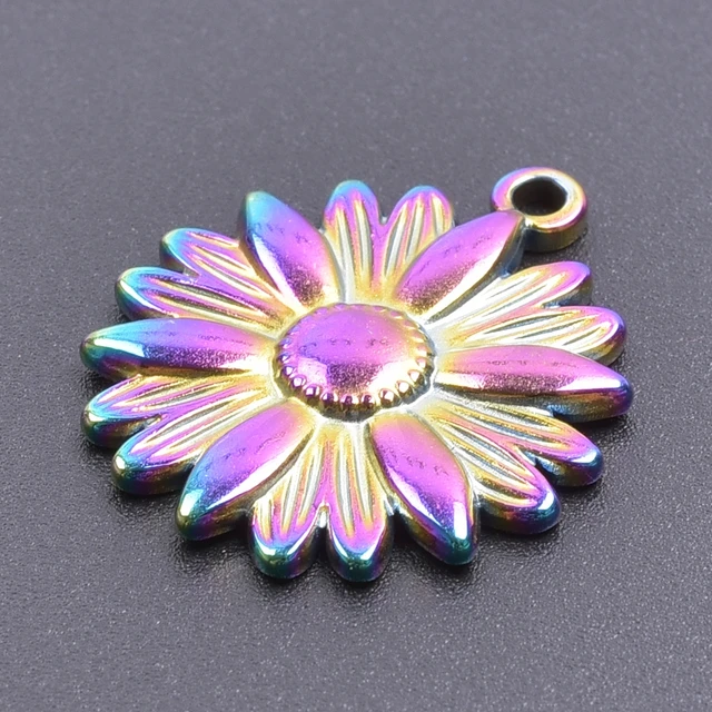 Stainless Steel Pendants Charm Alternative Set 5pcs 23