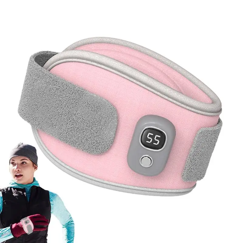 Wrist Heating Pad Wrap Hands-Free Wrist Warmer With 3 Temperature Levels Outdoor Warming Products For Cycling Hiking
