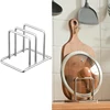 Cutting Board Holder Stainless Steel Cutting Board Rack Kitchen Organizer For Chopping Board Kitchen Storage Organization Rack 1