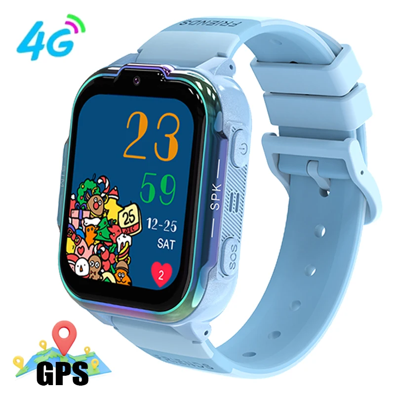 DH20 4G Smart Watch Kids GPS WIFI Video Call SOS IP67 Waterproof Child Smartwatch Camera Monitor Tracker Location Phone Watches 7