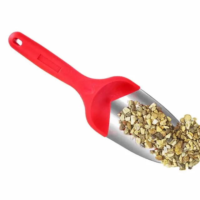 Hordozható Kerti Lapát Ásó Rozsdamentes Acél Többcélú Kemény Műanyag Fogantyú Ásószalag Bonsai Otthon