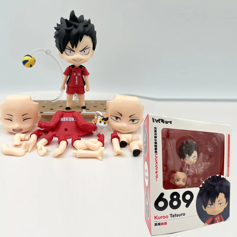 #689 Haikyuu!! Season 3 Anime Figure Haikyuu!! Tetsuro Kuroo Action Figure  #889 Toru Oikawa Figurine Collectible Model Doll Toys