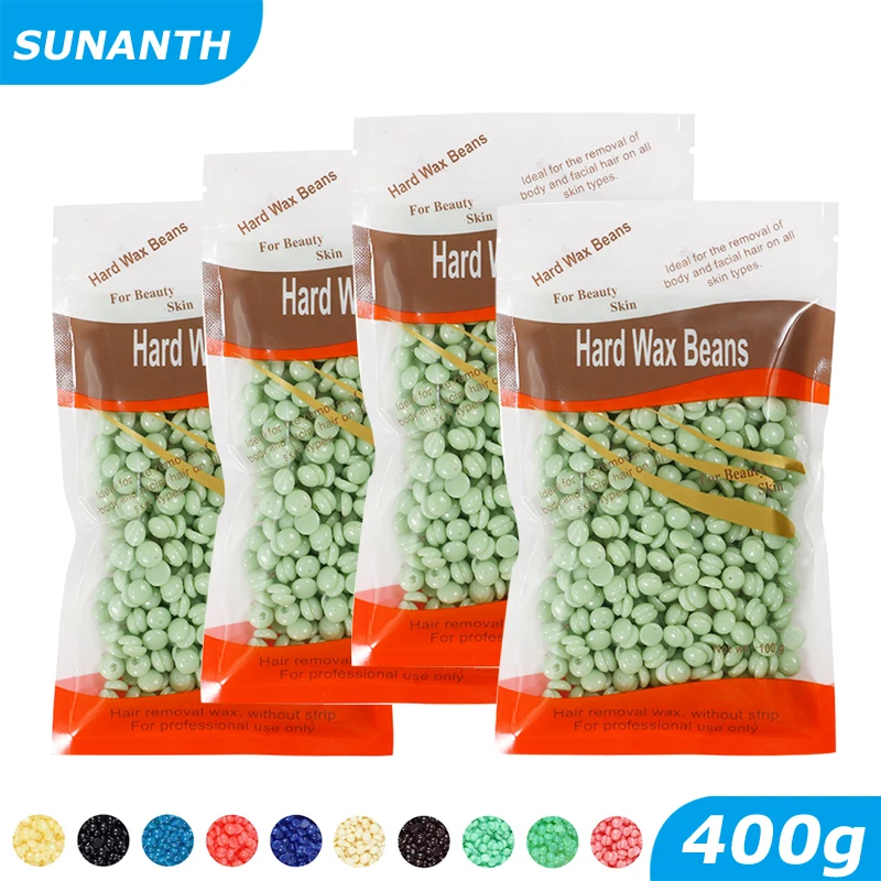 400g/50g Painless Hot Film For Body Hairs Removal Beans Brazilian Hard Waxing Wax Beans Waxing Machine Unisex Hair Removal hair removal wax,hard wax beans,hair removal tool,beauty wax