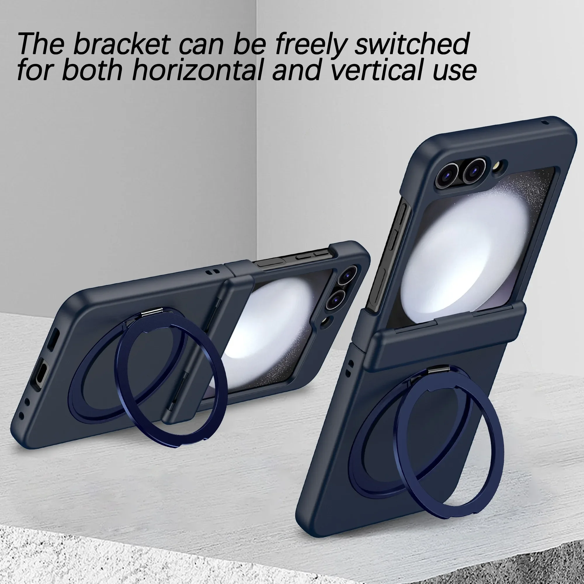 360° Magnetic Metal Phone Case with Magsafe and Hinge Protection