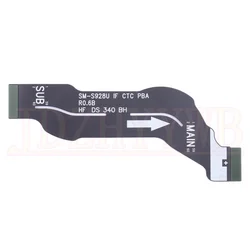 Enhanced Charging Port Board with Integrated Earpiece and Loudspeaker Flex Cable (S24 Ultra Main Flex)