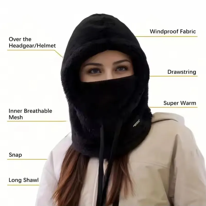 Warm Thermal Windproof Balaclava Ski...