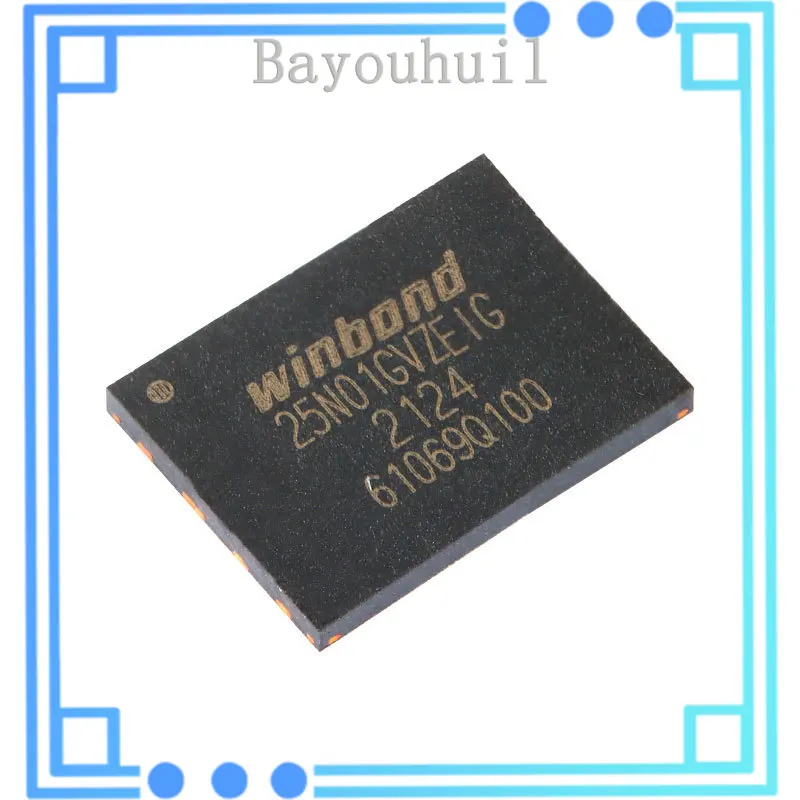 

10PCS Original Authentic Patch W25N01GVZEIG WSON-8 3V 1Gb Serial NAND Flash Memory Chip