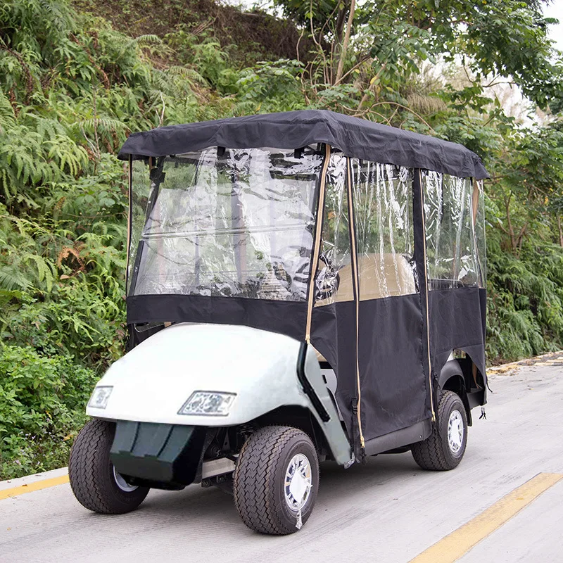 Golf cart rideau de pluie couverture de voiture couverture de protection  quatre voiturette de golf protection solaire housse de pluie