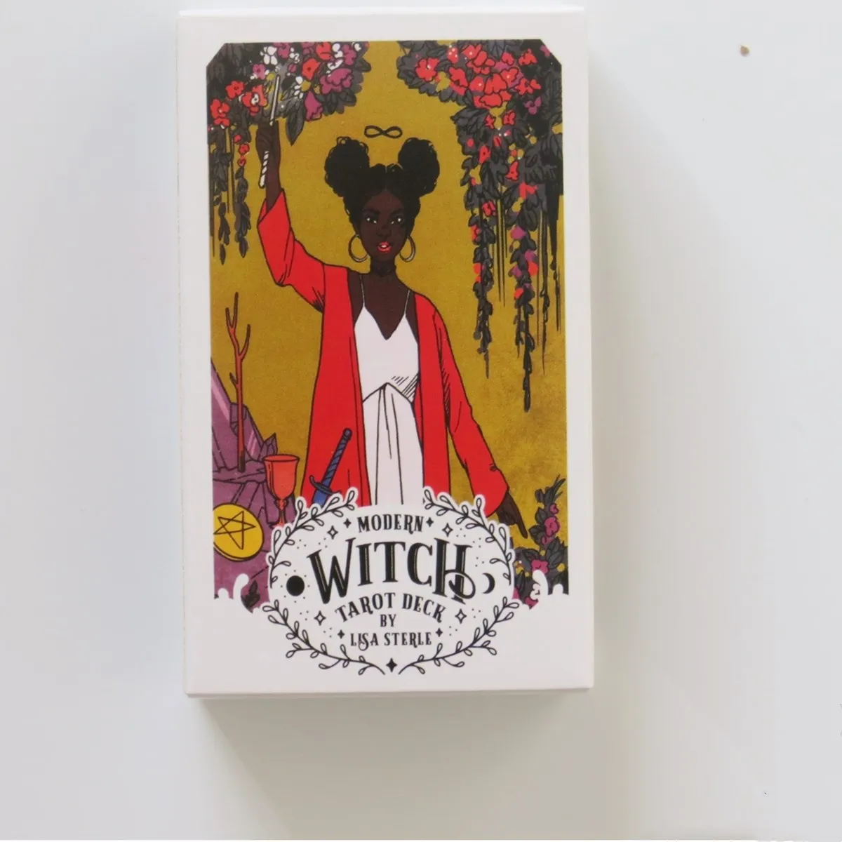 

new Tarot cards oracles deck mysterious divination Modern Witch tarot deck for women girls cards game board game