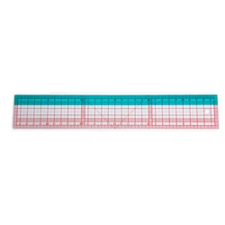 Dual - Tone Soft Plastic Ruler for Clothing Design and Tailoring (30cm)