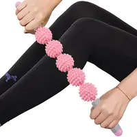 Massage Muscle Roller Anti Cellulite Massager Anti-Cellulite Trigger Point Stick Body Foot Face Leg Slimming Tool  Hedgehog Ball 2