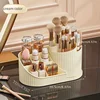 Makeup Storage Box Desktop Premium Makeup Brush Dresser Multi-compartment Storage Rack Rotating Pen Holder Storage Rack 3