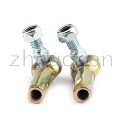 2pcs M8 8MM tie rod ball joint ATV accessories tie rod ball for Quad 4-Wheeler 70 90 110 125 150 200 250cc Go Kart Karting
